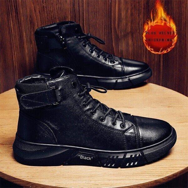 Mens Casual leather Boots