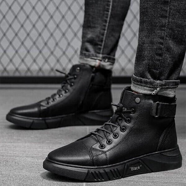 Mens Casual leather Boots