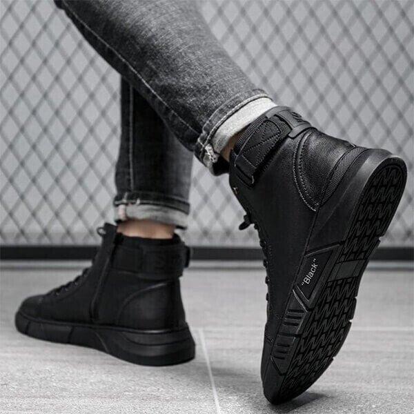 Mens Casual leather Boots