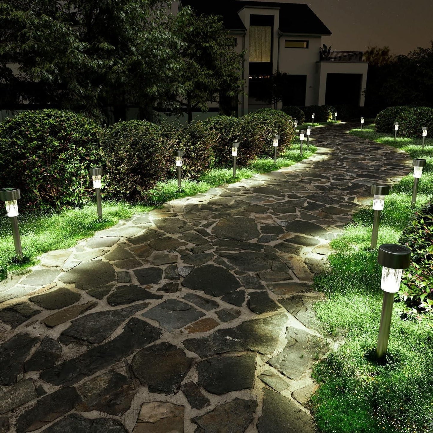 Solar Pathway Led Lights For Outdoor (Packof 2)