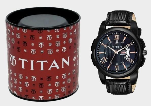 TITAN STYLISH WATCH FOR MEN WITH UNIQUE DESIGN (Pack of 2)